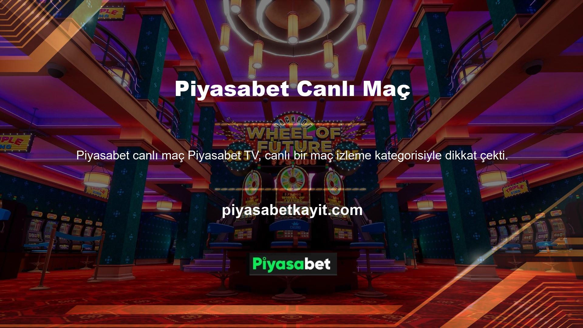 Bu oyunları izlemek ve izlemek istiyorsanız, Piyasabet TV'de canlı bir maç izleyebilir miyim, Bahis sitesi üyeleri kuponları birçok farklı seçenekle doldurma fırsatına sahip